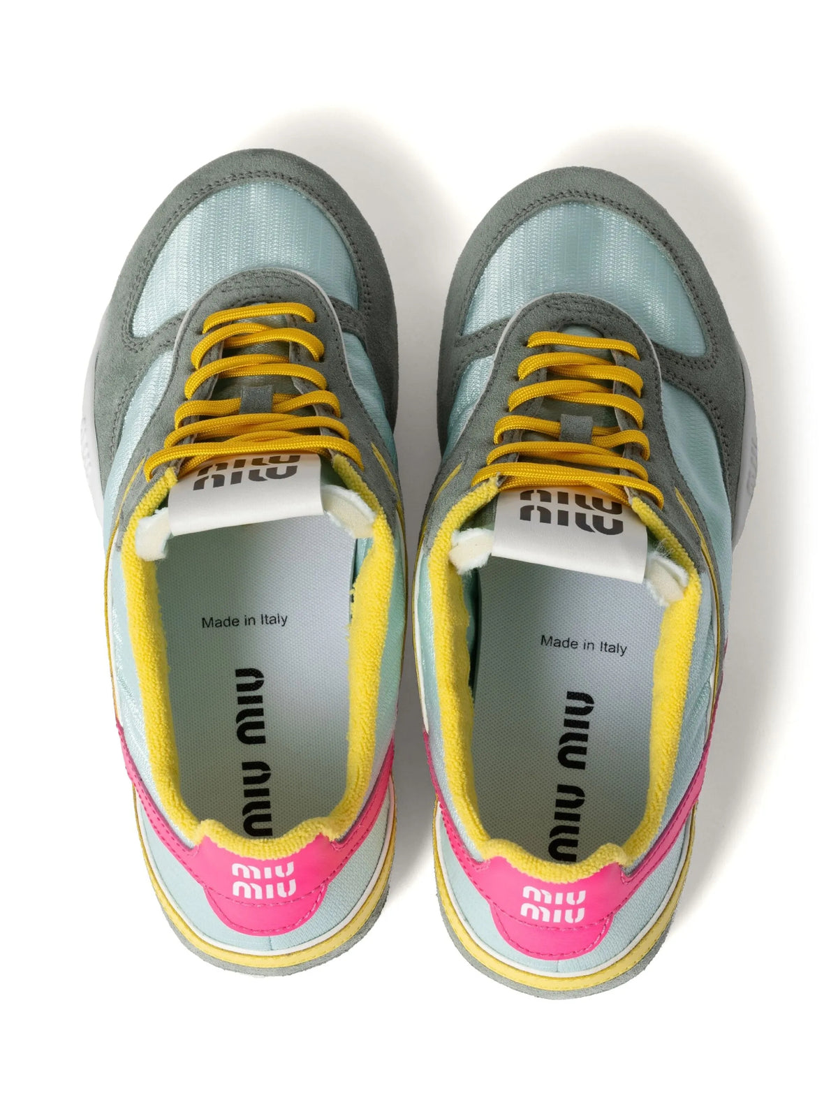 MIU MIU 5E428E,Miu Miu Gymnasium sneakers,MIU MIU sneaker sale,MIU MIU sneakers 2025,MIU MIU sneakers women,MIU MIU fabric sn