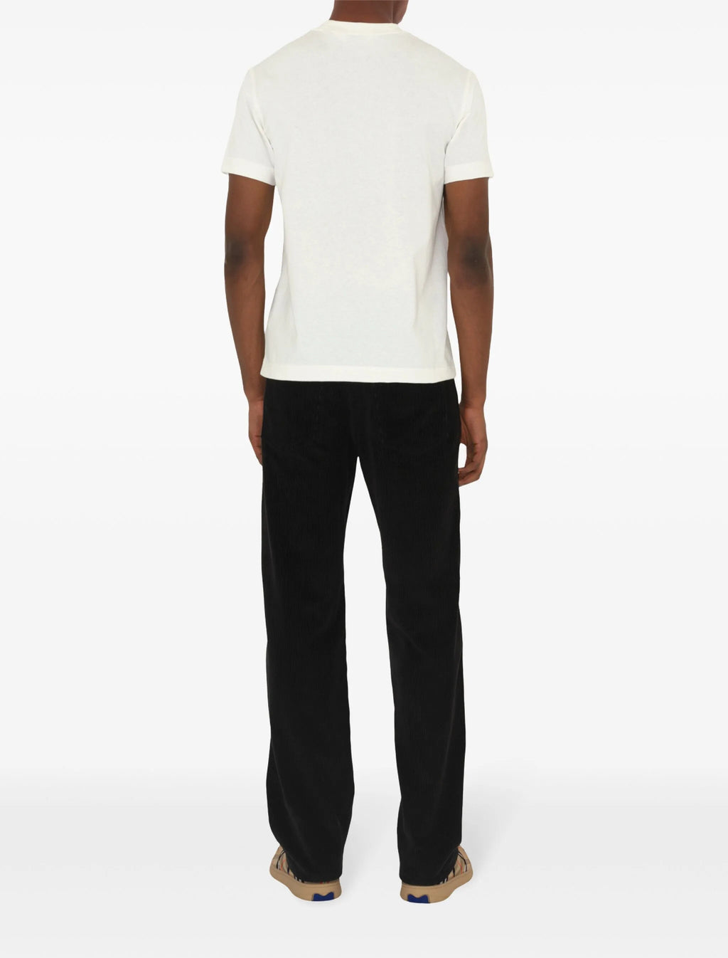 Burberry 8102254,Burberry 8104889,Burberry check patch T-shirt,Burberry check patch white T-shirt,Burberry check patch black