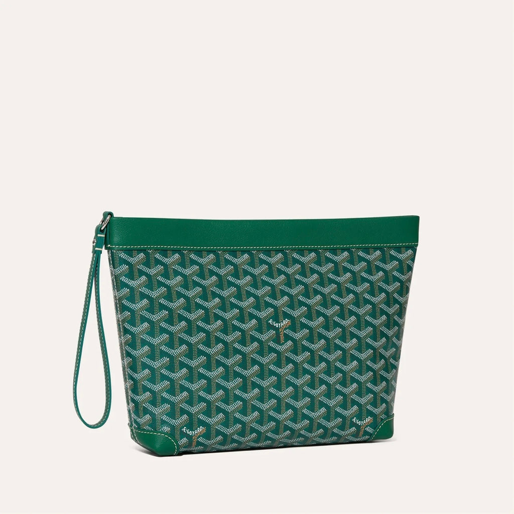 Winniemodo,Winniemodony,Goyard Conti Pouch green,Goyard pouch green,Goyard pouch sale,Goyard clutch green,Goyard clutch sale,