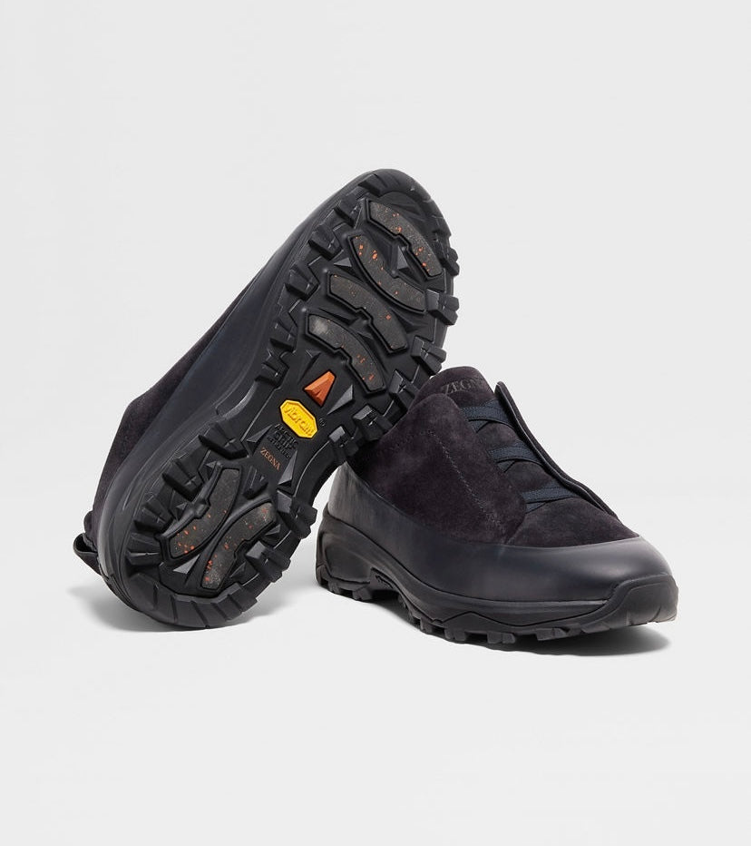 Winniemodo,Winniemodony,Zegan S7008Z,Zegna triple stitch sneakers, Zegna triple stitch sneakers sale,Zegan sneaker suede navy