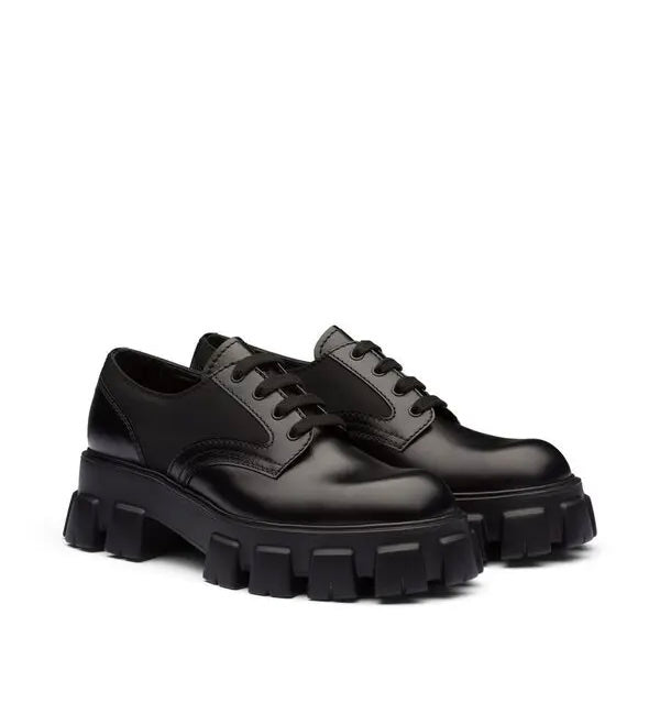 Winniemodo,Winnie modo,Prada monolith leather derby shoes,Prada shoes,Prada platform shoes,Prada shoes men,Prada platform sho