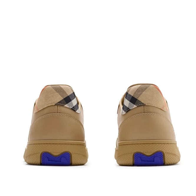 Burberry 81108091,Burberry Check Terrace Sneakers,Burberry checkered sneaker,Burberry check sneaker,Burberry sand check sneak