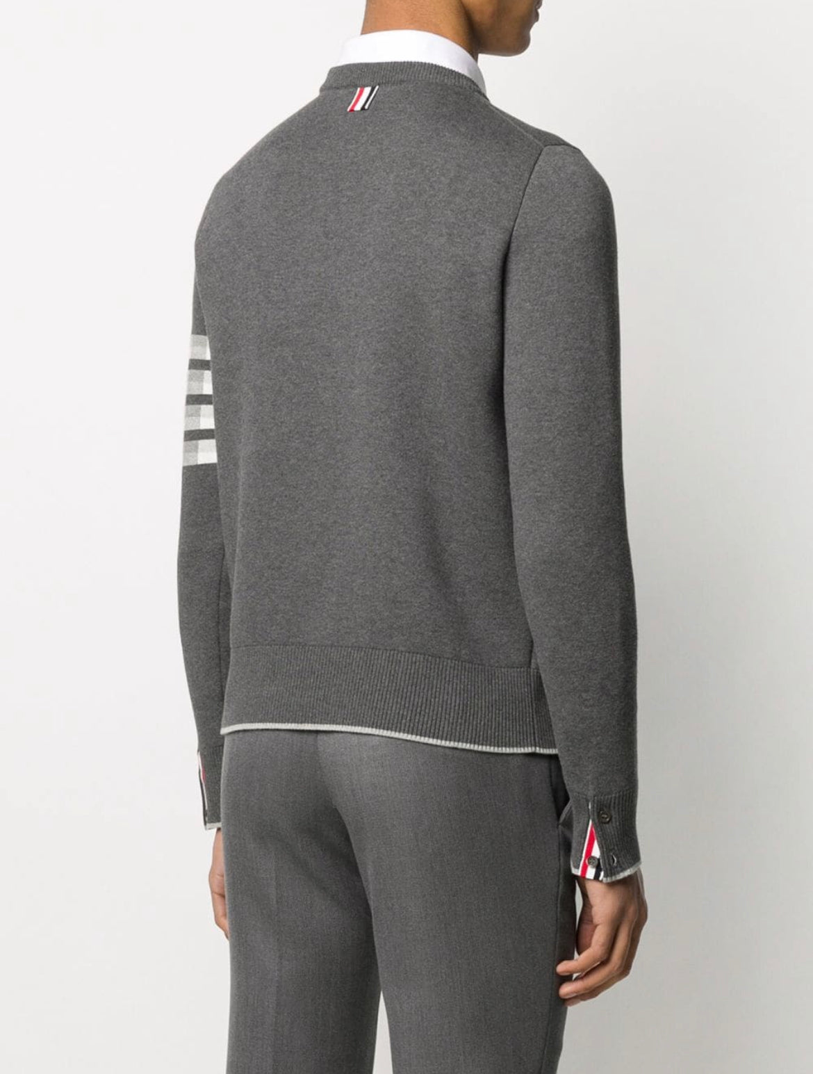 Thom Browne 4-bar Hector icon jumper