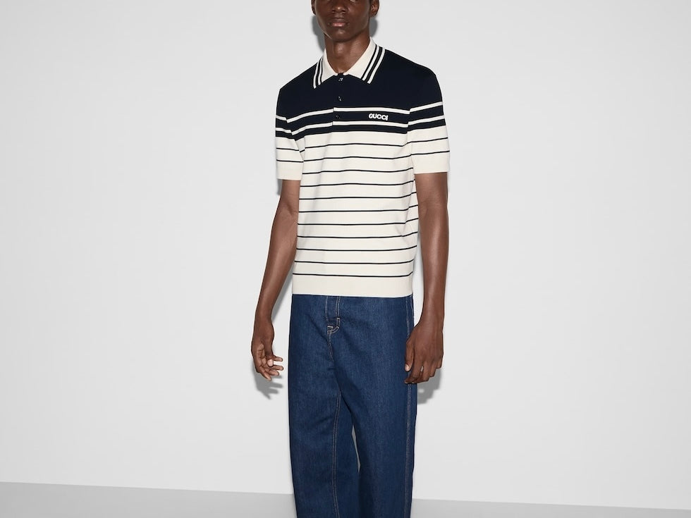 Gucci 811409 XKEJ9,Gucci polo shirt,Gucci striped polo shirt,Gucci striped polo shirt mens,Gucci polo shirt mens,Gucci polo s