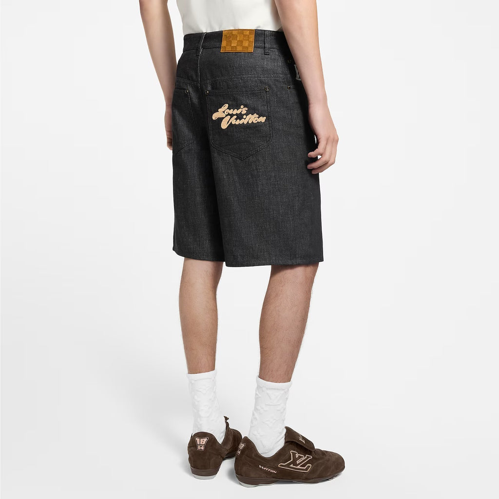 Winniemodo,Winnie modo,Louis Vuitton 1AHVC4,LV 1AHVC4,Louis Vuitton chambray shorts,LV chambray shorts,Louis Vuitton shorts,L