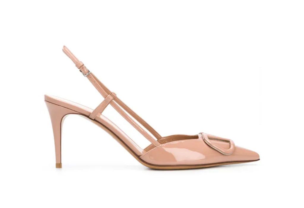 Winniemodo,Winnie modo,Valentino Garavani 80mm Vlogo signature slingback pumps,Valentino Vlogo slingback pumps,Valentino Vlog