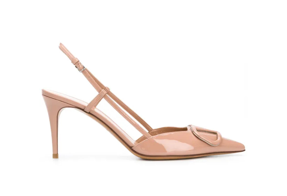 Winniemodo,Winnie modo,Valentino Garavani 80mm Vlogo signature slingback pumps,Valentino Vlogo slingback pumps,Valentino Vlog
