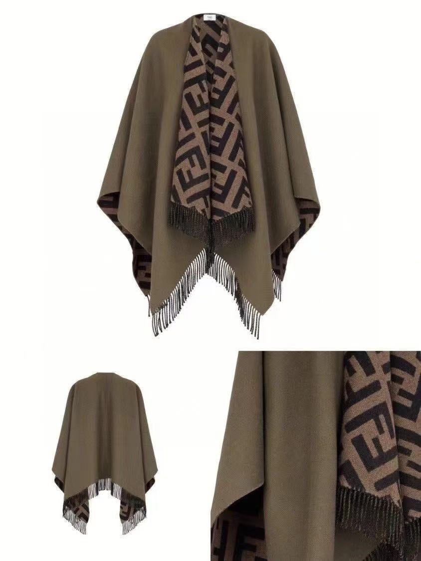 Fendi FXX715AEOW,Fendi cloak,Fendi poncho,Fendi cloak authenticity,Fendi poncho on sale,Fendi cloak outlet,Fendi scarf on sal