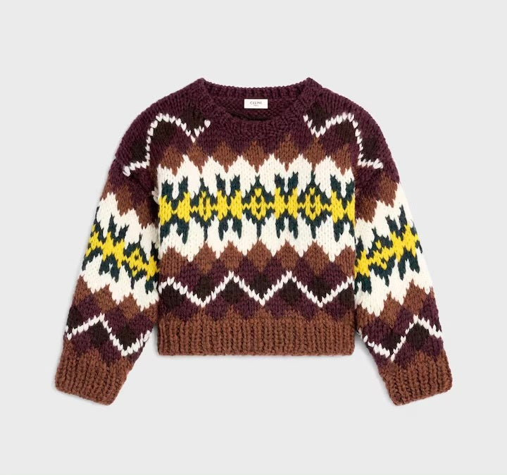 Winniemodo,Winniemodony,Celine RY0I30N57.GCP1,Celine crewneck sweater wool,Celine sweater,Celine sweater sale,Celine sweater