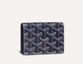 Winniemodo,Winnie modo,Goyard Malesherbes card wallet,Goyard Malesherbes,Goyard Malesherbes card wallet navy,Goyard cardholde