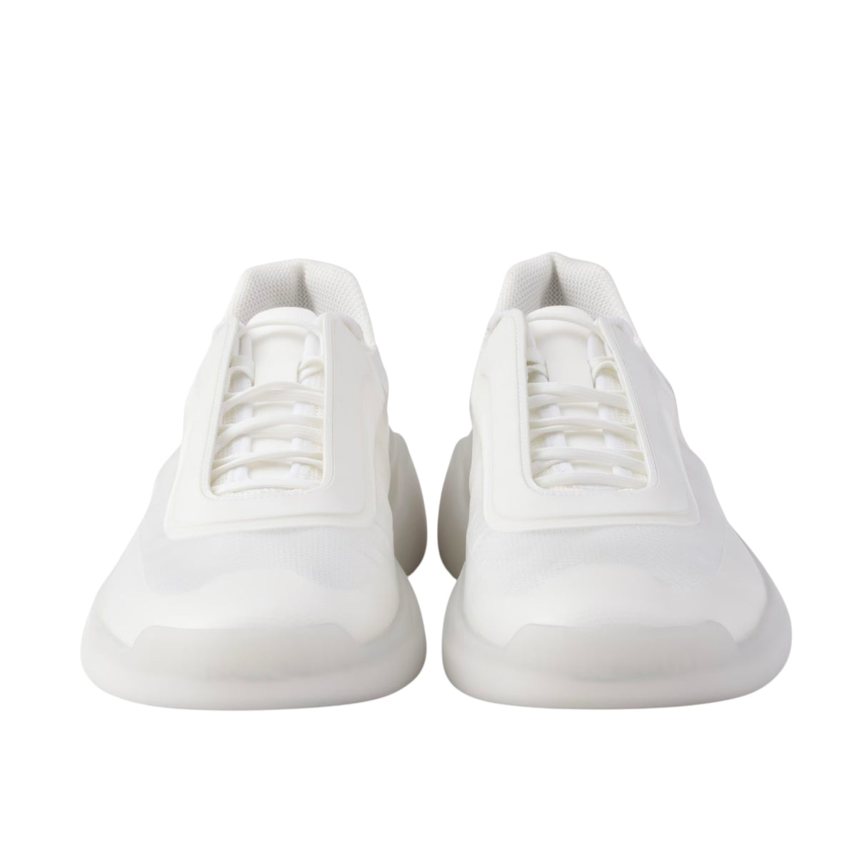 Prada 4E3608,Prada America's Cup Re-Nylon and bike fabric sneakers,Prada white sneaker,Prada white mens sneaker,Prada white r