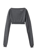 MIU MIU MMLB07SOOO16WS,Miu Miu boat neck top long sleeve,Miu Miu grey top,MIU MIU long sleeve top,MIU MIU top 2025,MIU MIU wo
