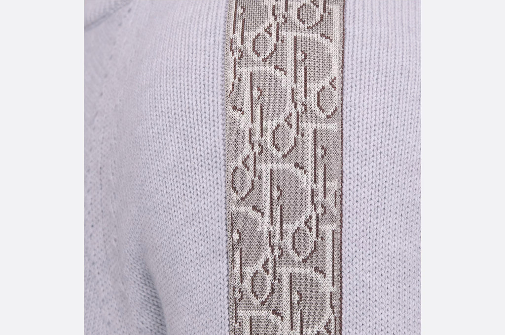 Dior sweater with Dior oblique inserts