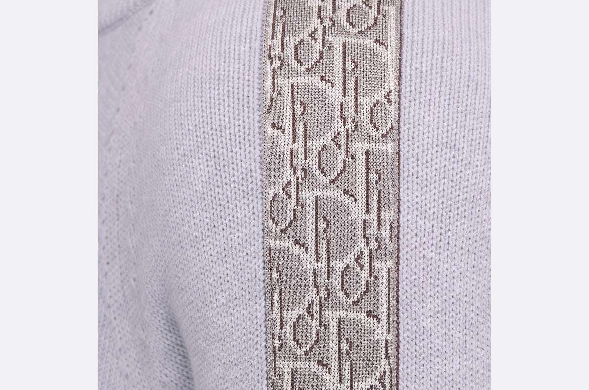 Dior sweater with Dior oblique inserts