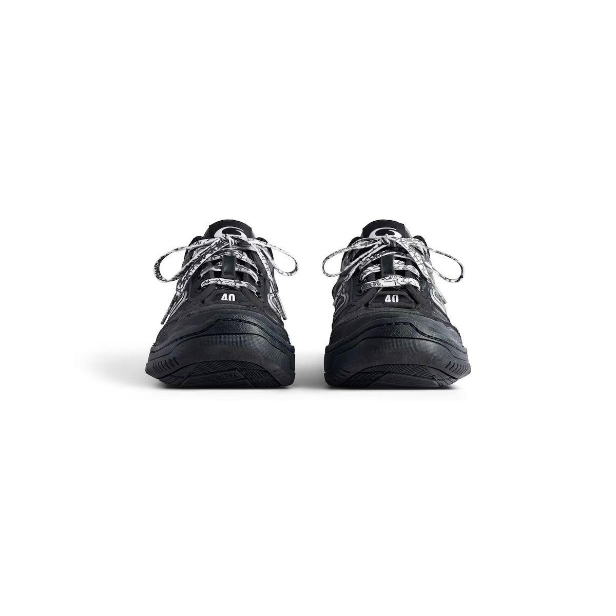 Balenciaga 841765 WCURB,Balenciaga Men’s Hampton Worn-Out Sneaker In Black,Balenciaga hampton sneaker,Balenciaga hampton worn