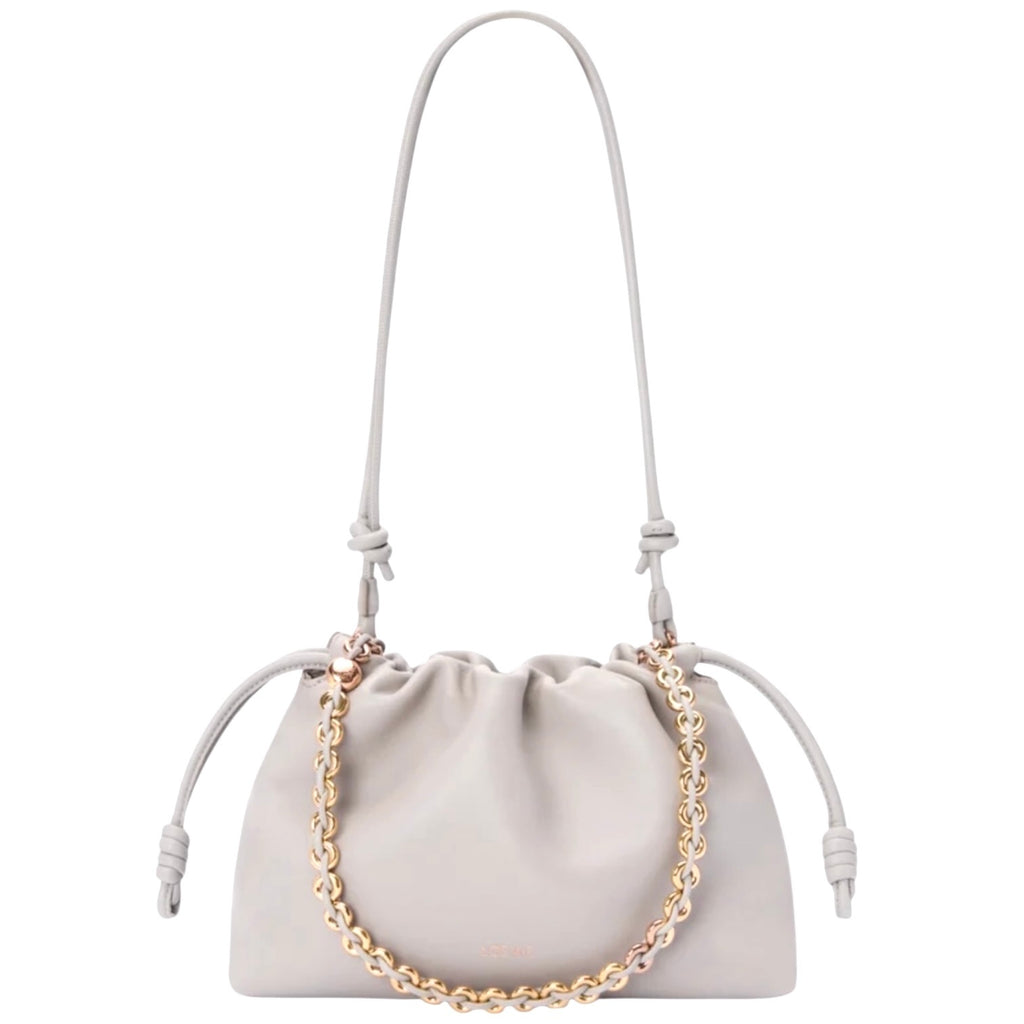 Loewe Medium Flamenco purse, Loewe Medium Flamenco bag, Loewe Flamenco bag, Loewe grey flamenco bag, Loewe Medium Flamenco gr