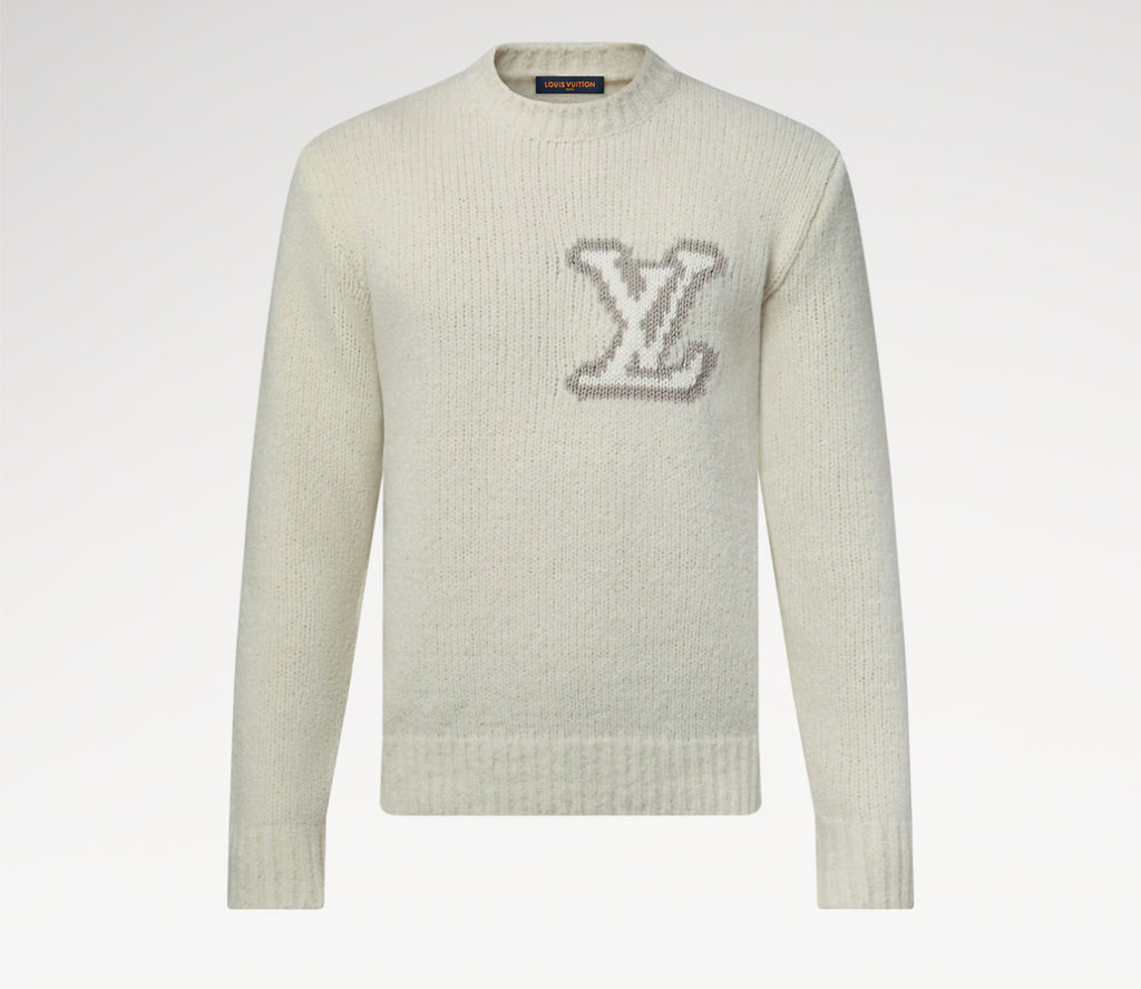 LV 1AHEC1,Louis Vuitton sweater white,LV sweater,Louis Vuitton sweater,LV sweater price,LV sweater womens,LV sweater authenti