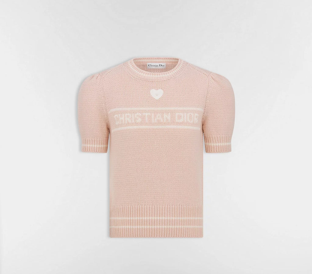 Winniemodo,Winniemodony,Dior 614S09C3080,Dior short sleeved sweater pink,Dior short sleeved sweater sale,Dior short sleeved k