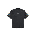Balenciaga 831305TSVH4,Balenciaga uniform merch oversized T-shirt,Balenciaga black T-shirt,Balenciaga T-shirt sale,Balenciaga
