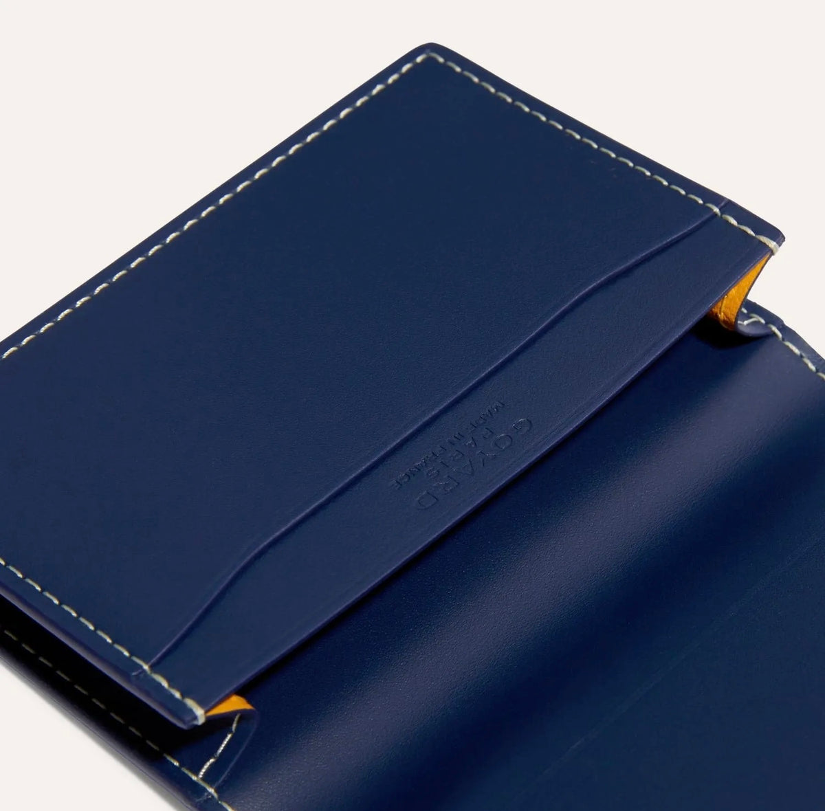 Winniemodo,Winnie modo,Goyard Malesherbes card wallet,Goyard Malesherbes,Goyard Malesherbes card wallet navy,Goyard cardholde
