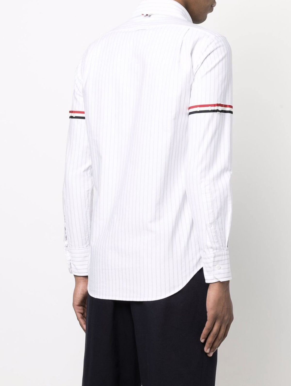 Thom Browne RWB stripe oxford shirt