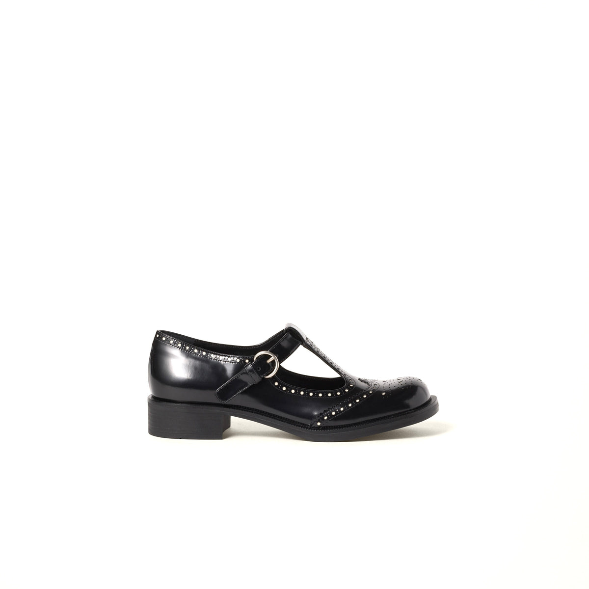 Winniemodo,Winnie modo,MIU MIU 5E303E, Miu Miu leather T-strap brogue shoes,Miu Miu t-strap shoes,Miu Miu t-strap brogue,Miu