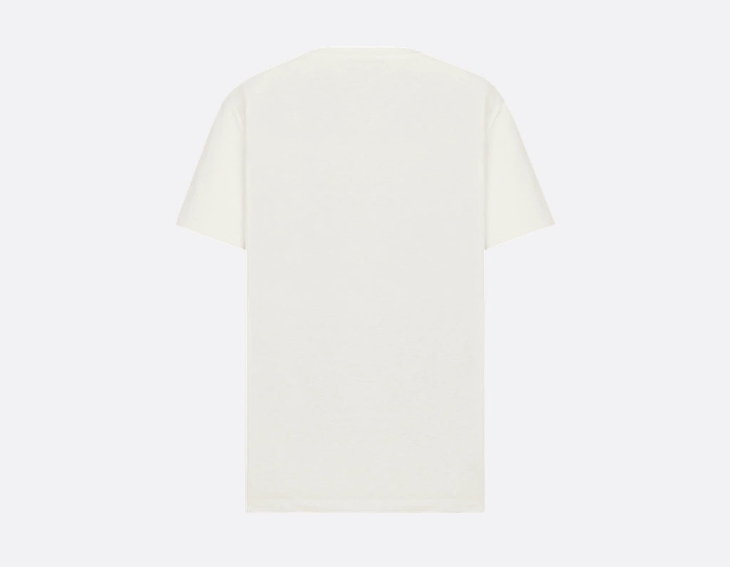 Dior 543T06ST242,Dior Souvenir T-shirt (St.Tropez),Dior Souvenir T-shirt,Dior white t-shirt,Dior st tropes t shirt,Dior souve