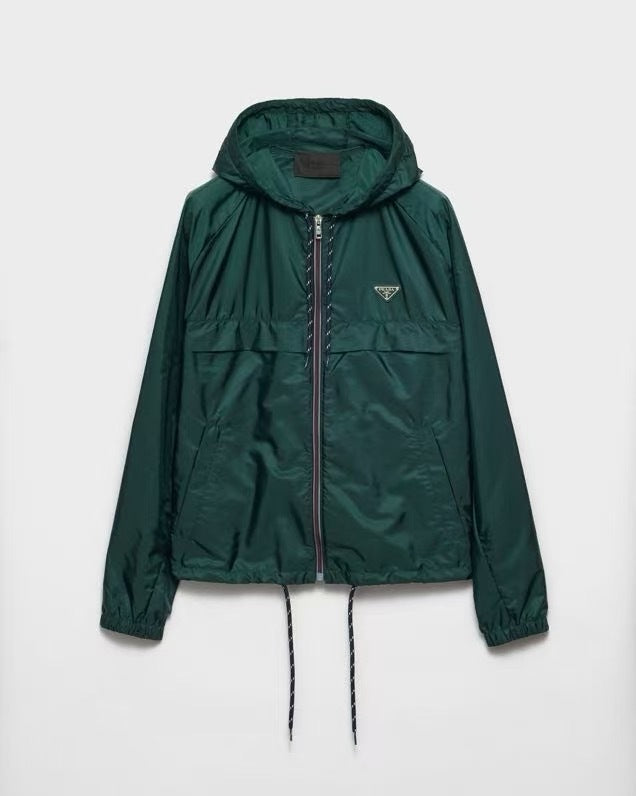 Prada SGC864,Winniemodo,Winnie modo,Prada re-nylon jacket,Prada zip up jacket,Prada zip up jacket sale,Prada jacket green,Pra