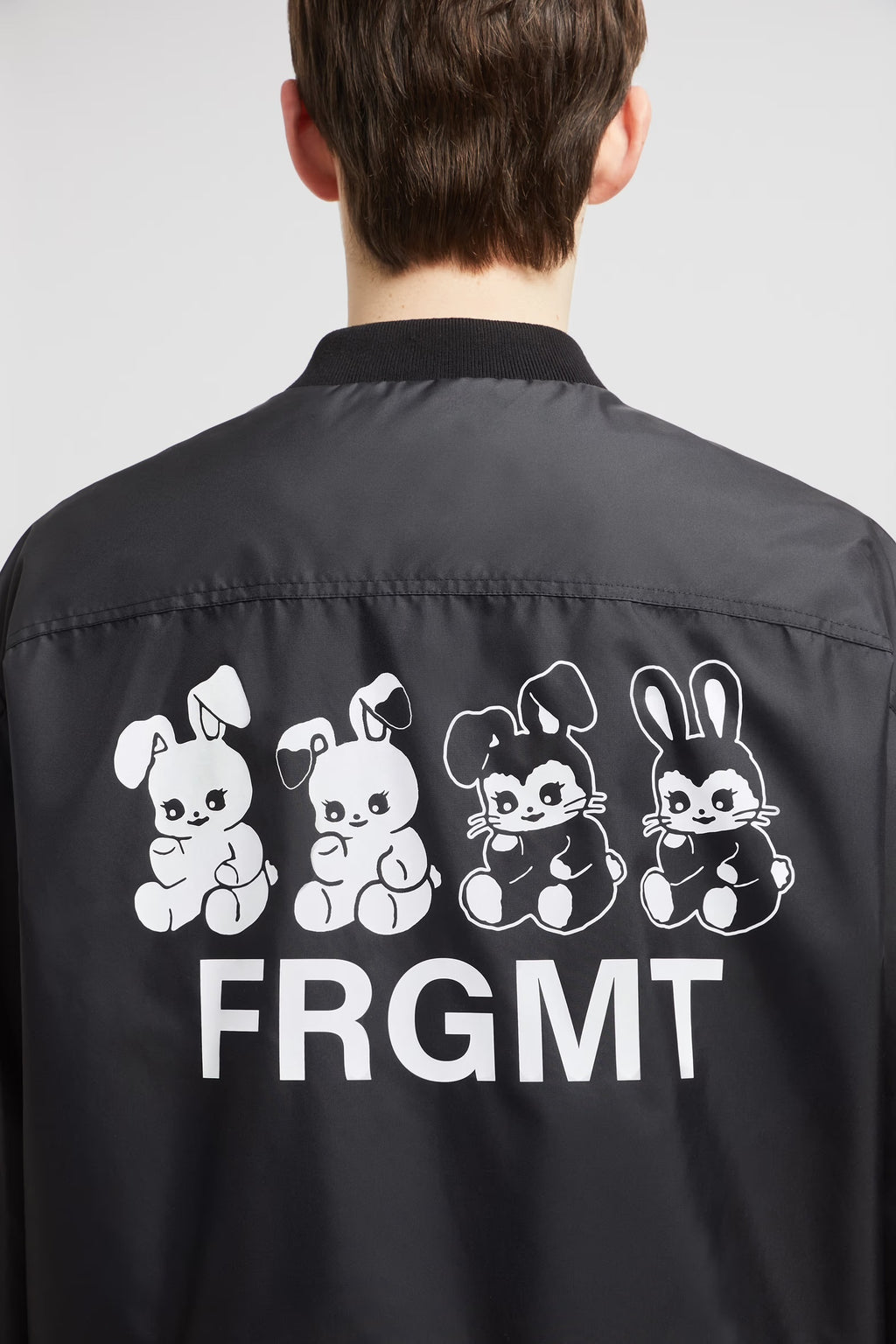 Moncler K109U1A00009M5238,Moncler x FRGMET jacket,Moncler x FRGMET bomber jacket,Moncler x FRGMET jacket,Moncler jacket black