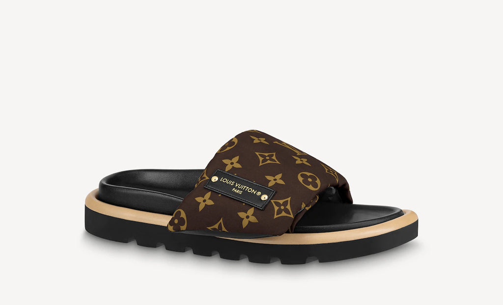 Louis Vuitton pool pillow flat comfort mule