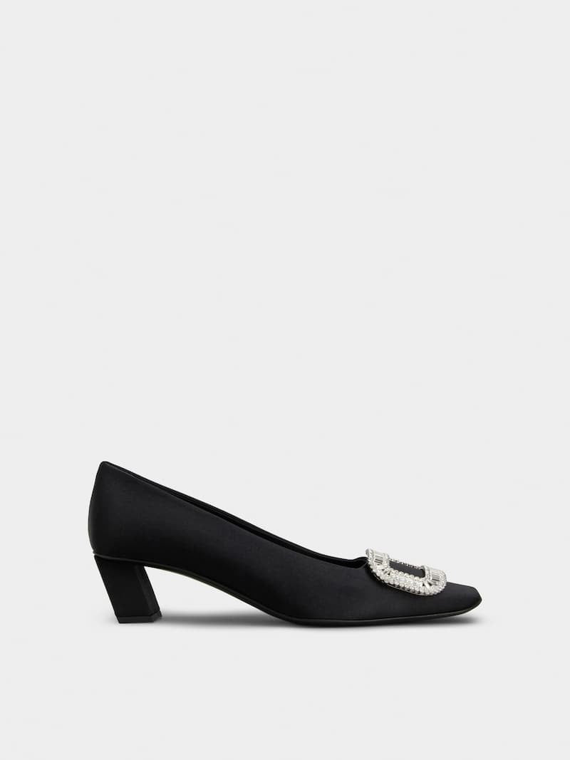 Winniemodo,Winniemodony,Roger Vivier RVW00602220RS0B999,Roger Vivier Belle pumps satin,Roger Vivier satin pump,Roger Vivier s