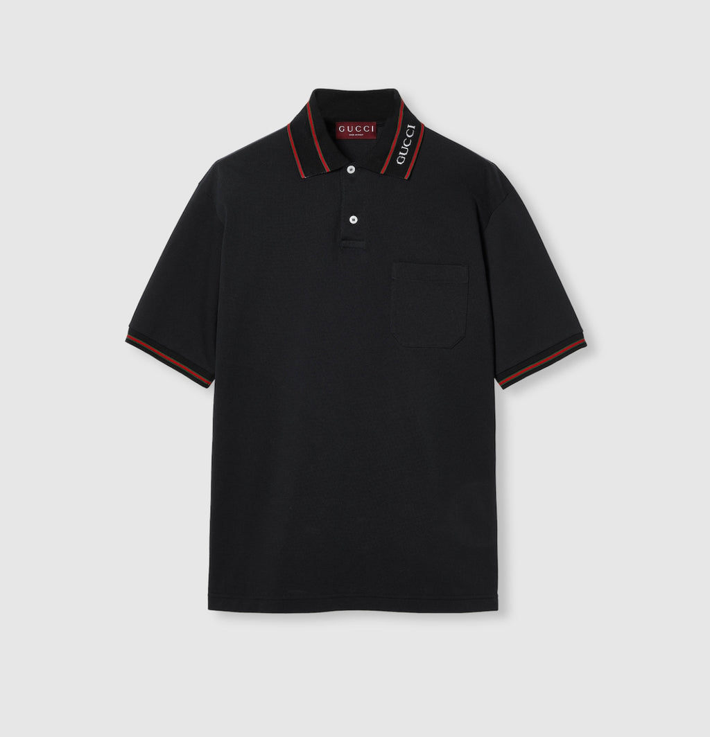 Winniemodo,Winnie modo,Gucci 784422 XJGJW,Gucci cotton piquet polo shirt,Gucci polo shirt,Gucci polo shirt sale,Gucci polo sh
