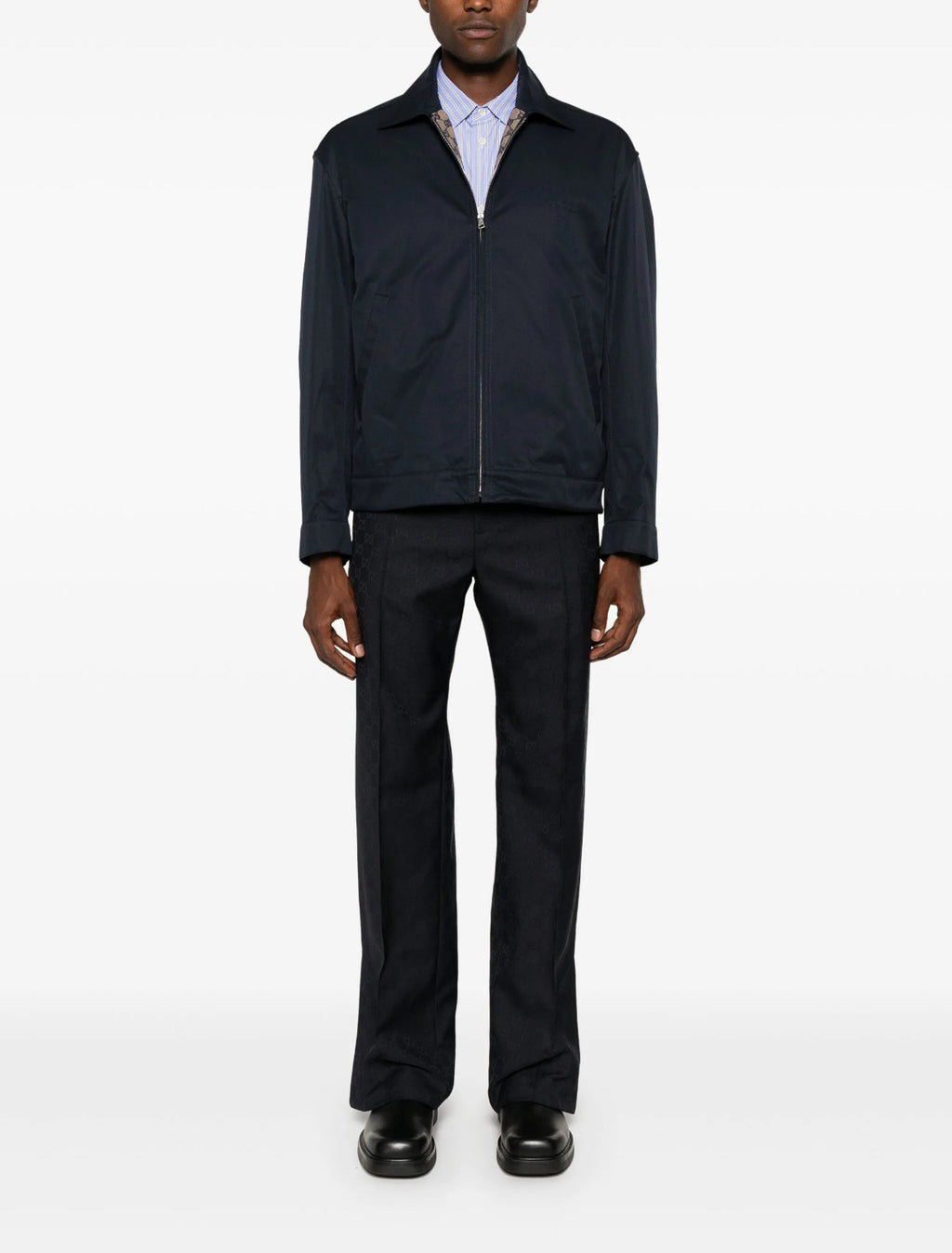 Gucci 784180 ZAPQ3,Gucci jacket,Gucci jacket black,Gucci zip up jacket black men,Gucci jacket GG logo,Gucci jacket black on s