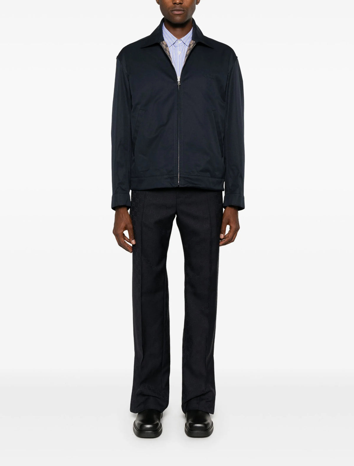 Gucci 784180 ZAPQ3,Gucci jacket,Gucci jacket black,Gucci zip up jacket black men,Gucci jacket GG logo,Gucci jacket black on s