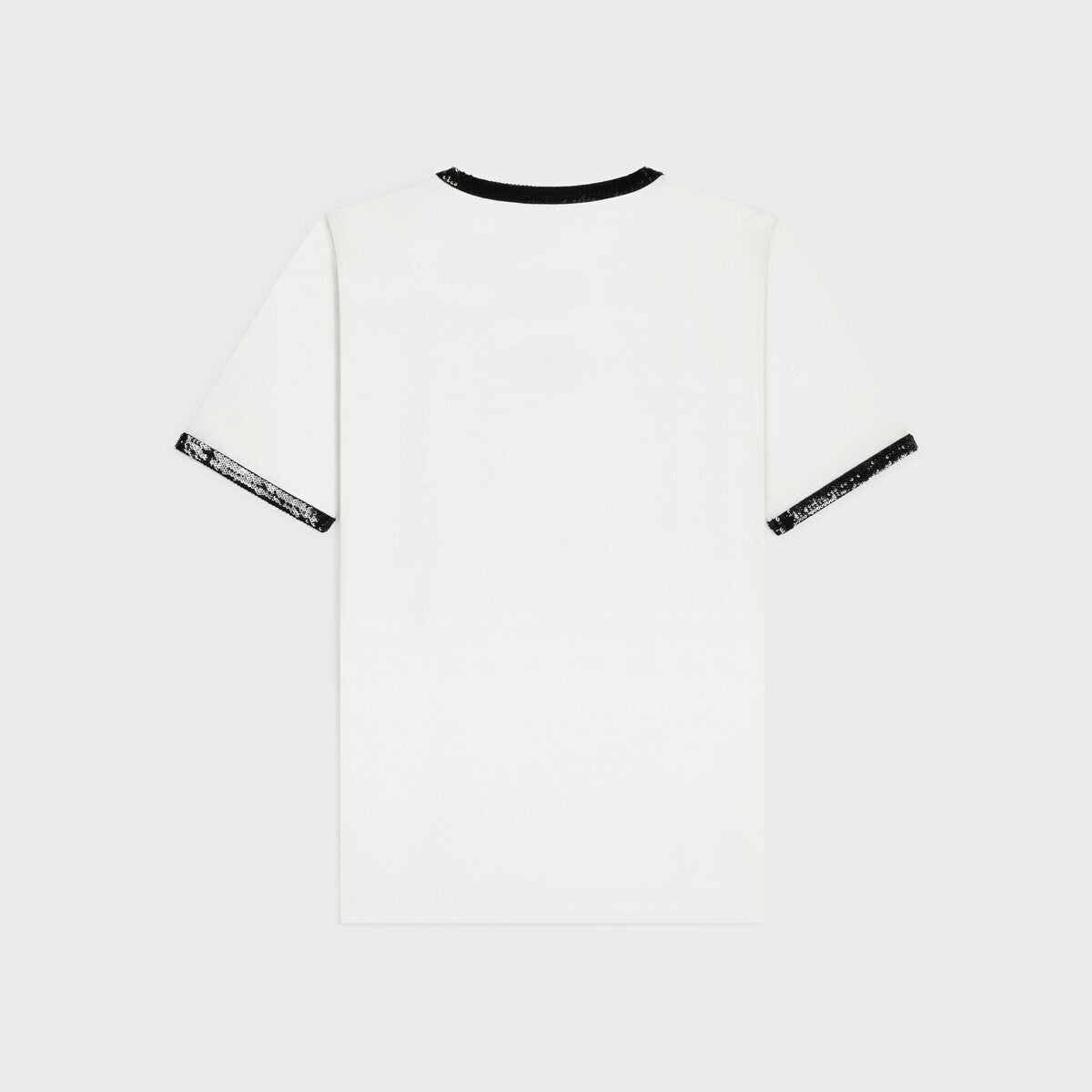 Celine RX05Z671Q.01OB,Celine triomphe T-shirt,Celine womens triomphe T-shirt,Celine womens triomphe white T-shirt,Celine whit