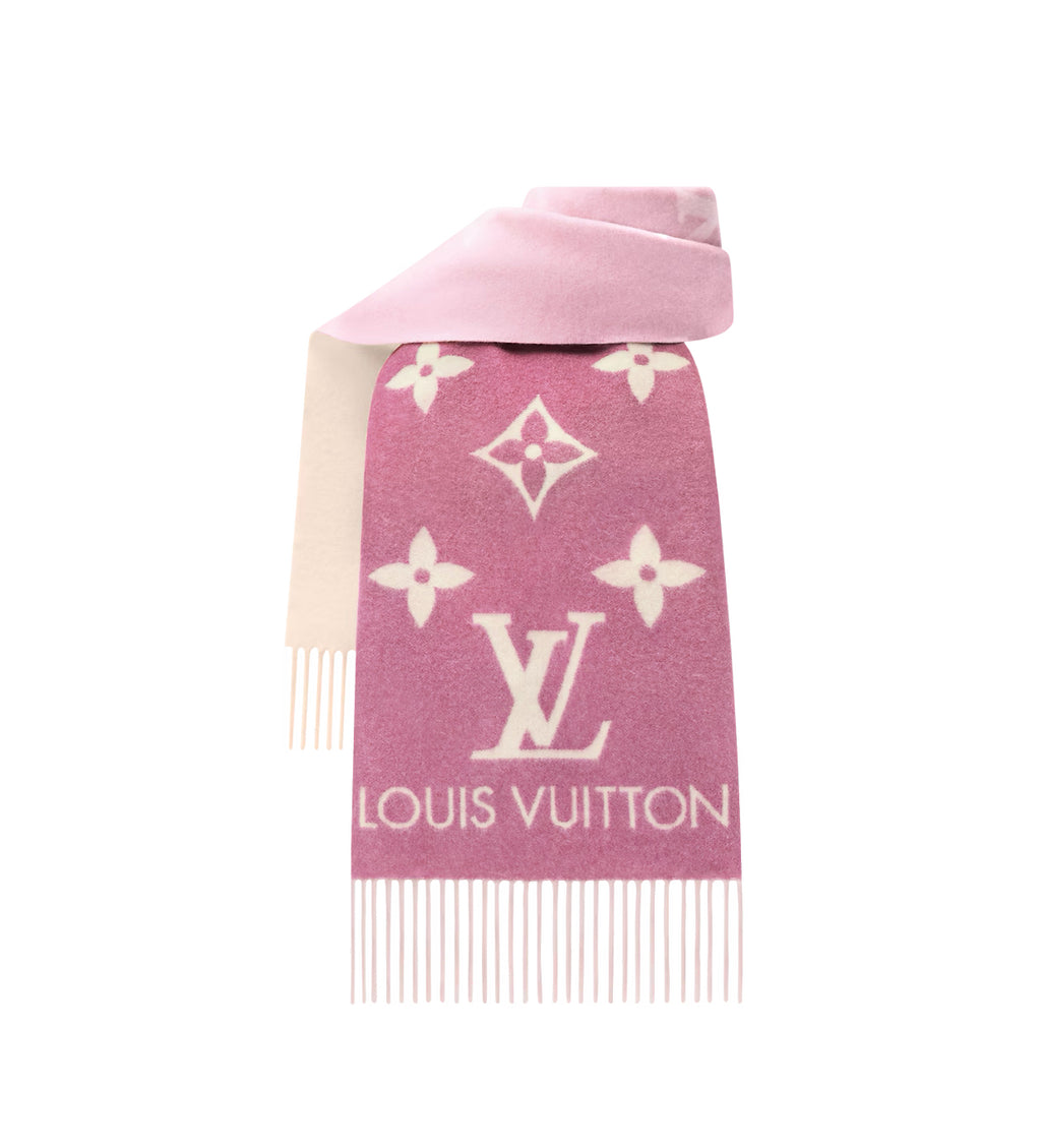 Winniemodo,Winniemodony,Louis Vuitton M77375,LV M77375,Louis Vuitton Reykjavik scarf pink,LV Reykjavik scarf sale,Louis Vuitt