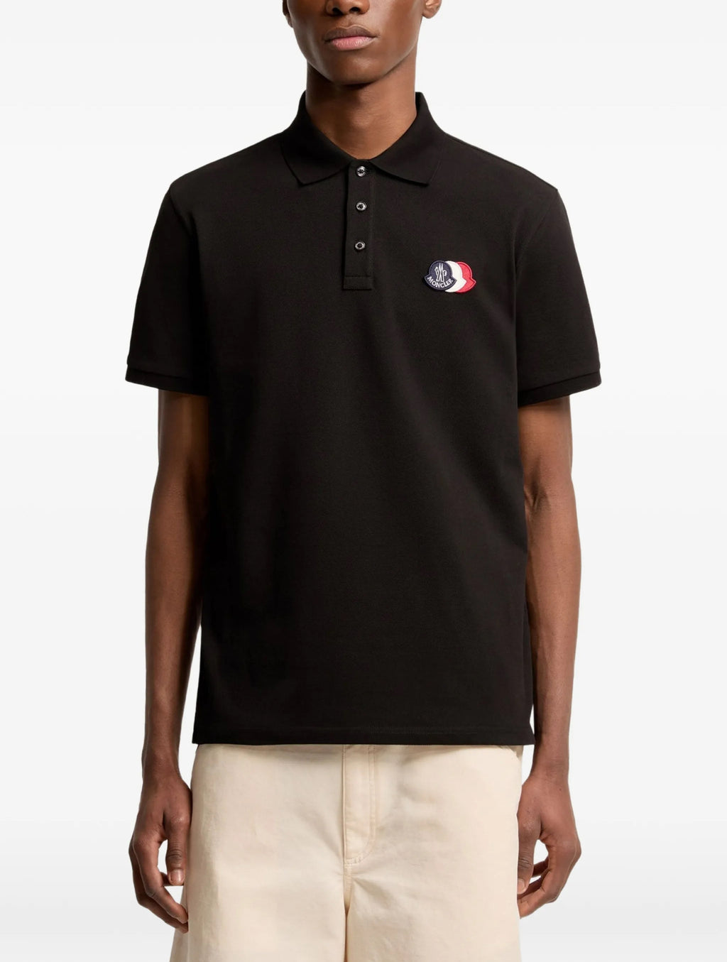 Winniemodo,Winniemodony,Moncler  L10918A003089A16,Moncler polo shirt black,Moncler polo shirt discount,Moncler menswear outle