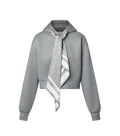Winniemodo,Winnie modo,Louis Vuitton 1AIR60,LV 1AIR60,Louis Vuitton cropped monogram scarf hoodie,LV monogram scarf hoodie,Lo