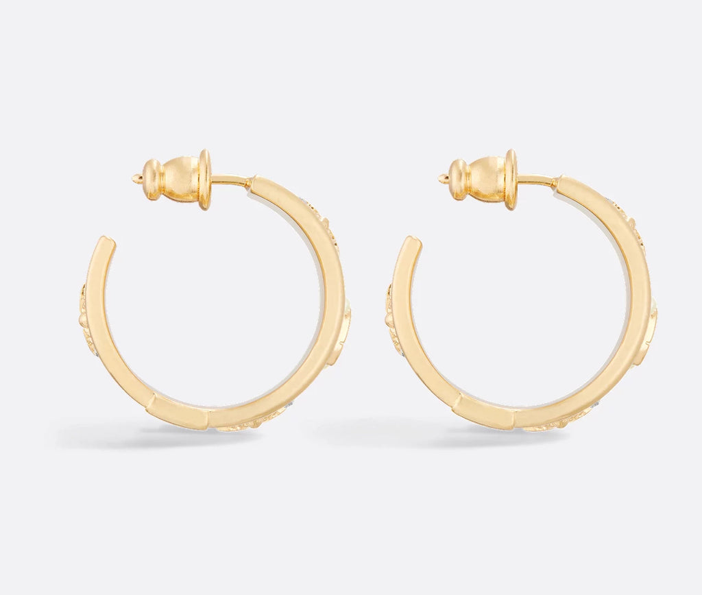 Dior Céleste hoop earrings,Dior earrings,Dior gold earrings,Dior earrings 2025,Dior earrings on sale,Dior gold earrings disco