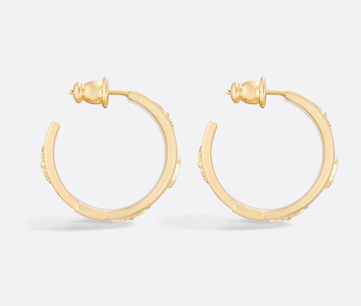 Dior Céleste hoop earrings,Dior earrings,Dior gold earrings,Dior earrings 2025,Dior earrings on sale,Dior gold earrings disco