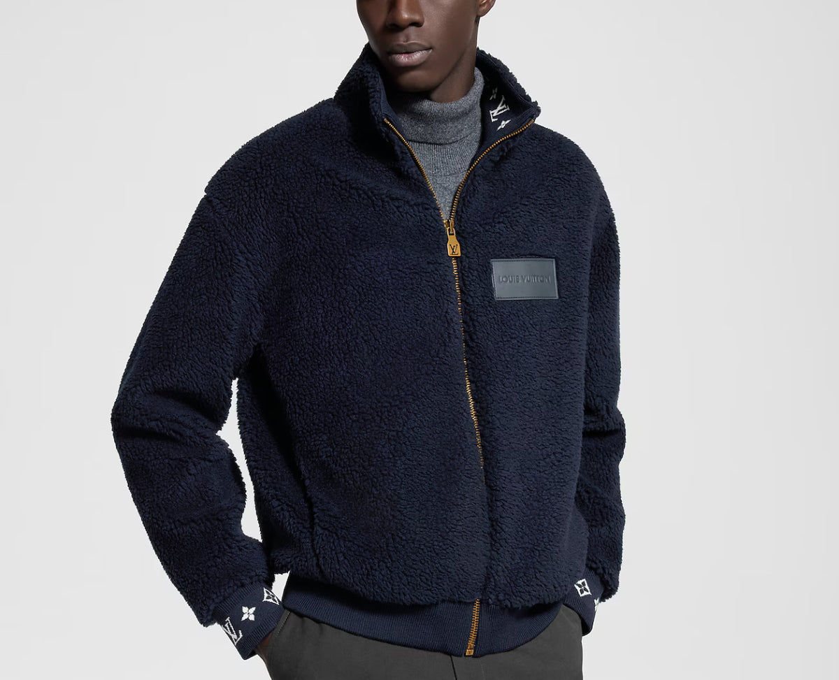 Winniemodo,Winnie modo,Louis Vuitton 1AGLXO,LV 1AGLXO,Louis Vuitton fleece blouson,LV fleece blouson,Louis Vuitton jacket,LV