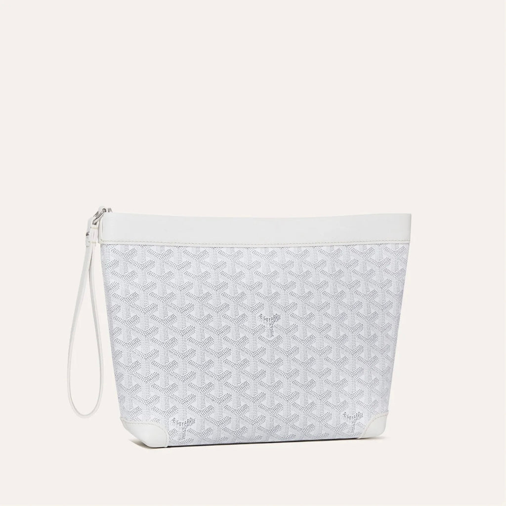 Winniemodo,Winniemodony,Goyard Conti Pouch white,Goyard pouch white,Goyard pouch sale,Goyard clutch white,Goyard clutch sale,