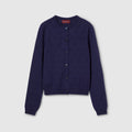Winniemodo,Winniemodony,Gucci 856202 XKFCO,Gucci GG pointelle cardigan,Gucci cardigan blue,Gucci cardigan women,Gucci cardiga