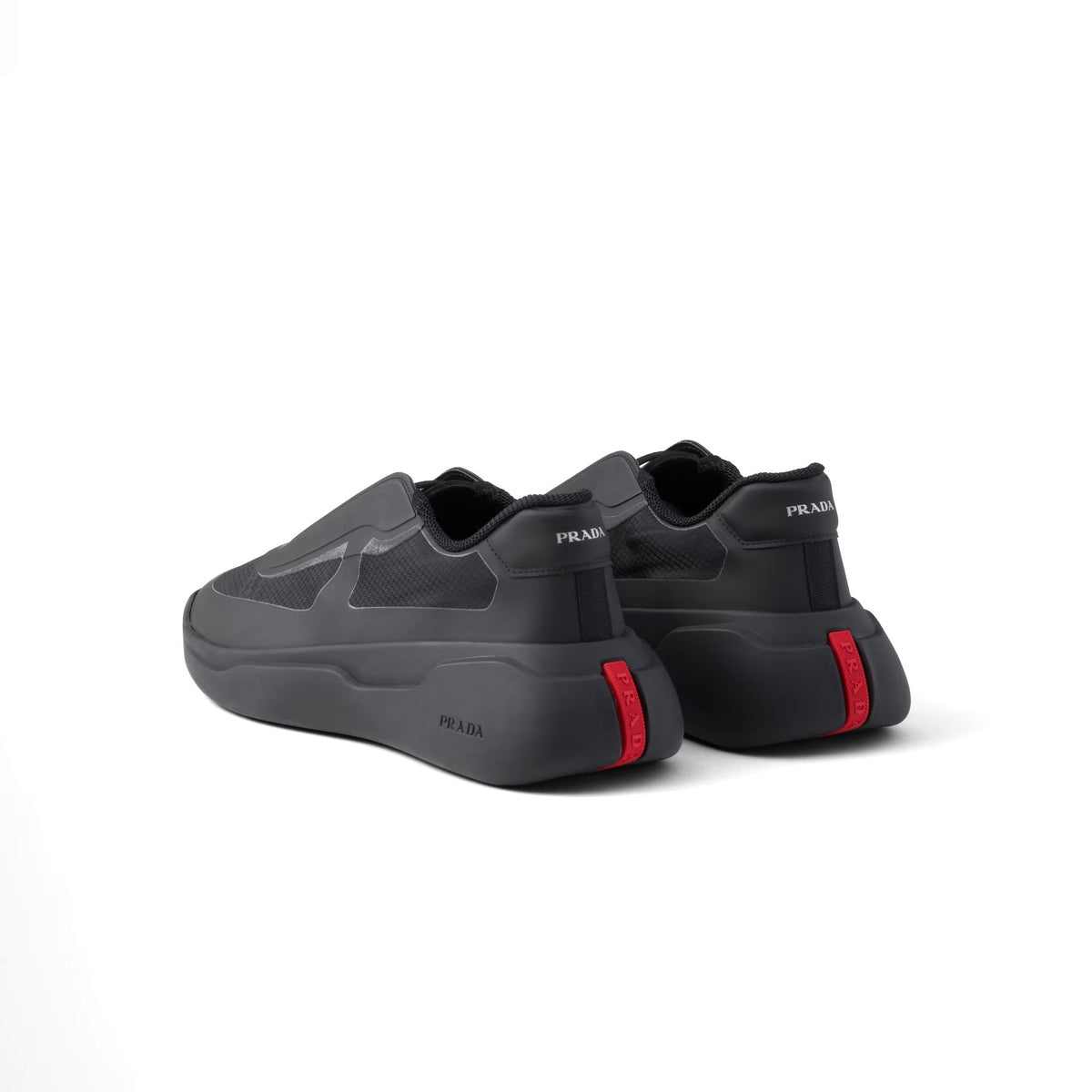 Prada 4E3608,Prada America's Cup Re-Nylon and bike fabric sneakers,Prada black sneaker,Prada black mens sneaker,Prada black r