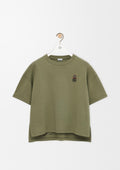 Winniemodo,Winniemodony,Loewe S359AJ2X01,Loewe regular fit T-shirt women,Loewe t-shirt green,Loewe t-shirt women sale,Loewe t