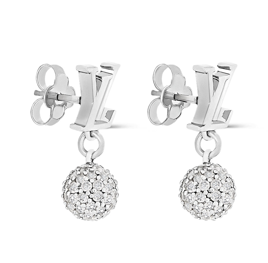 Winniemodo,Winnemodony,Louis Vuitton M03242,LV M03242,Louis Vuitton LV Iconic Louisa strass earrings,LV Iconic Louisa strass
