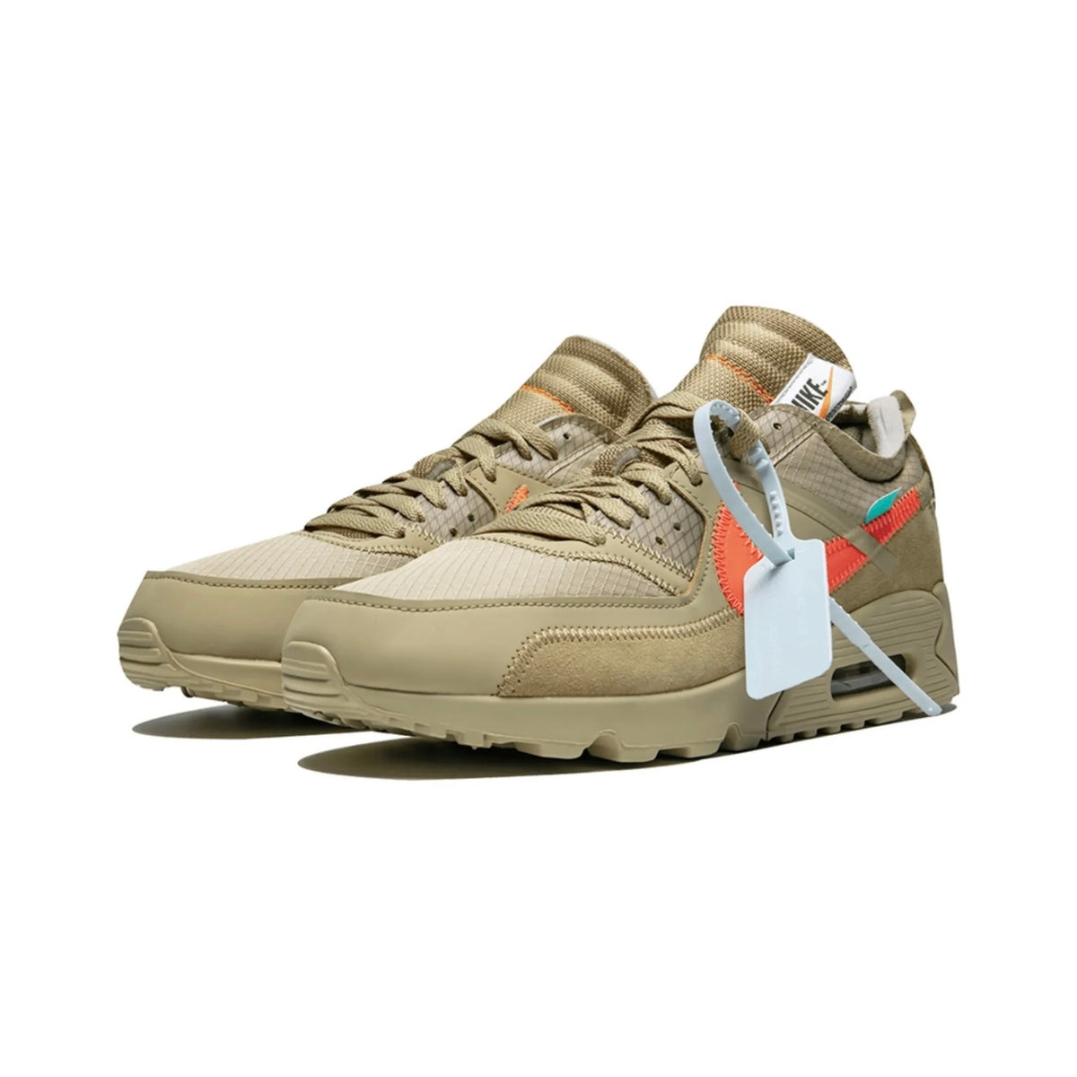 Nike Off-White Air Max 90 the ten sneakers,Off white x Nike Air Max 90 the ten ow sneaker,Off white Nike air max 90 desert sn