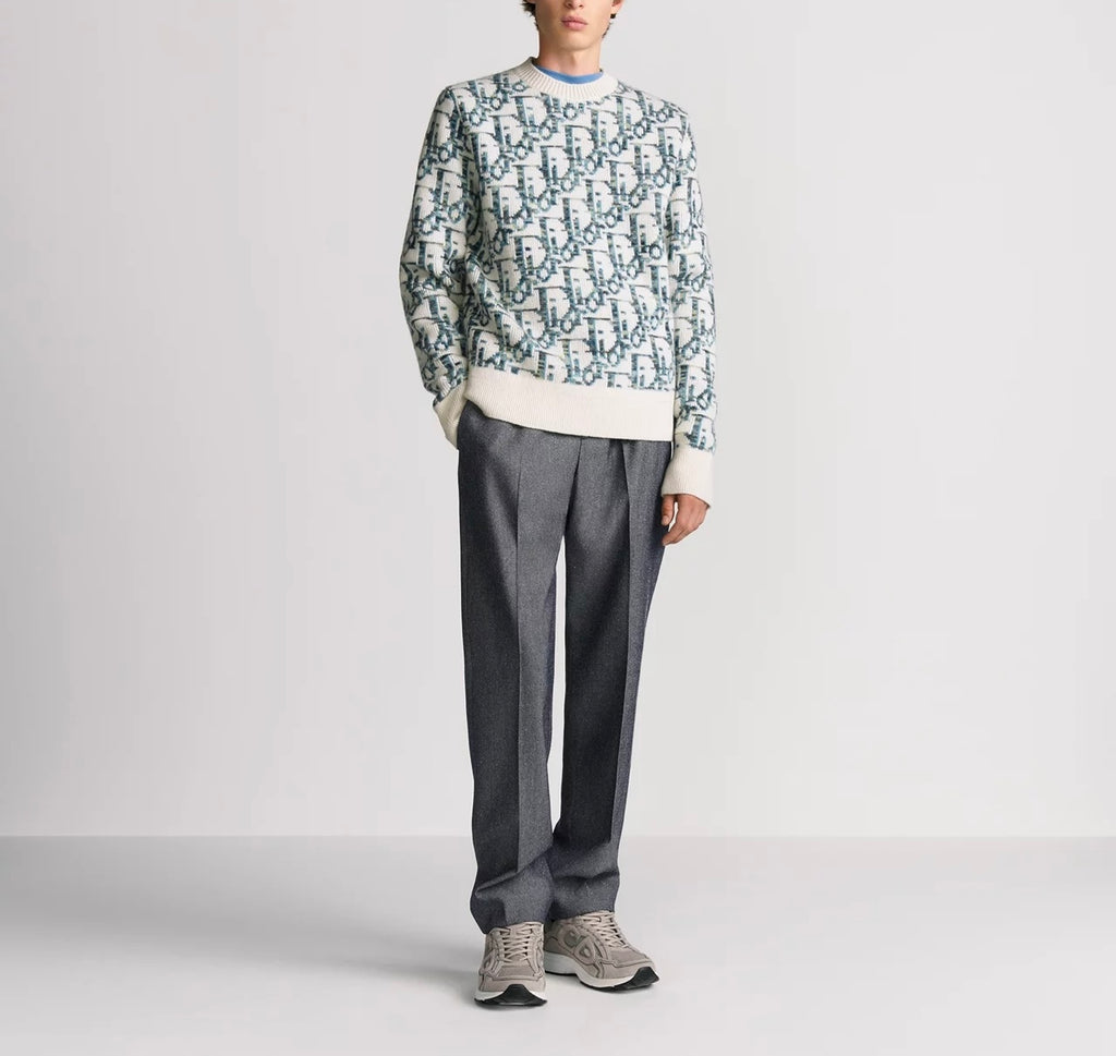 WinnieModo,Winnie modo,Dior 193M638AT662,Dior oblique sweater,Dior sweater,Dior sweater sale,Dior monogram sweater,Dior sweat