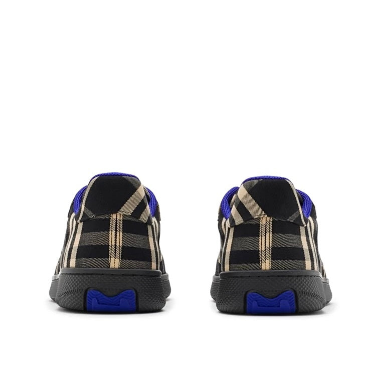 Burberry 80953701,Burberry Check Terrace Sneakers,Burberry checkered sneaker,Burberry check sneaker,Burberry black check snea
