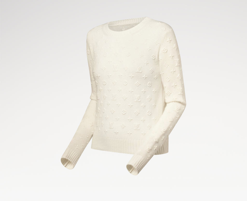 Winniemodo,Winnie modo,Louis Vuitton 1AHZ43,LV 1AHZ43,Louis Vuitton 3D monogram pullover,LV 3D monogram pullover,Louis Vuitto